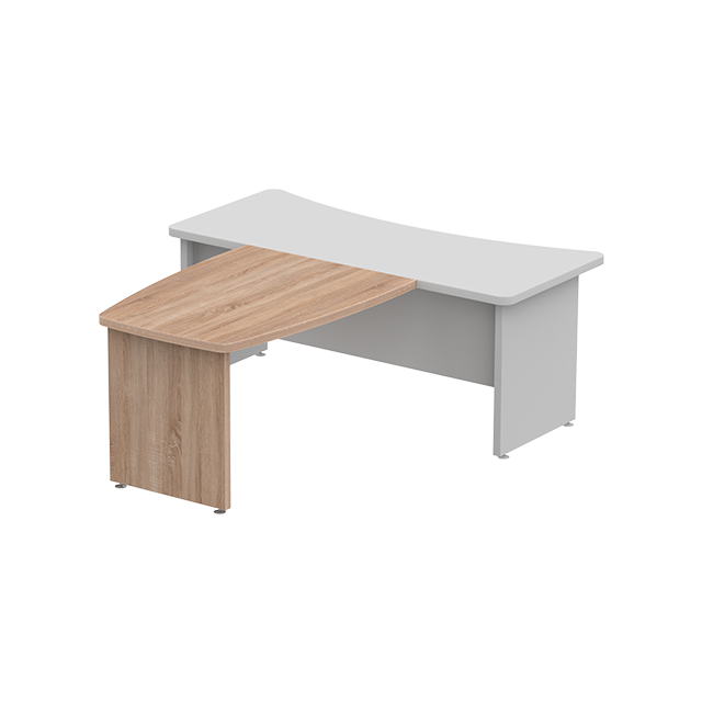 Брифинг для прямого стола 120×90 см. Серия офисной мебели Ergo (Эрго).