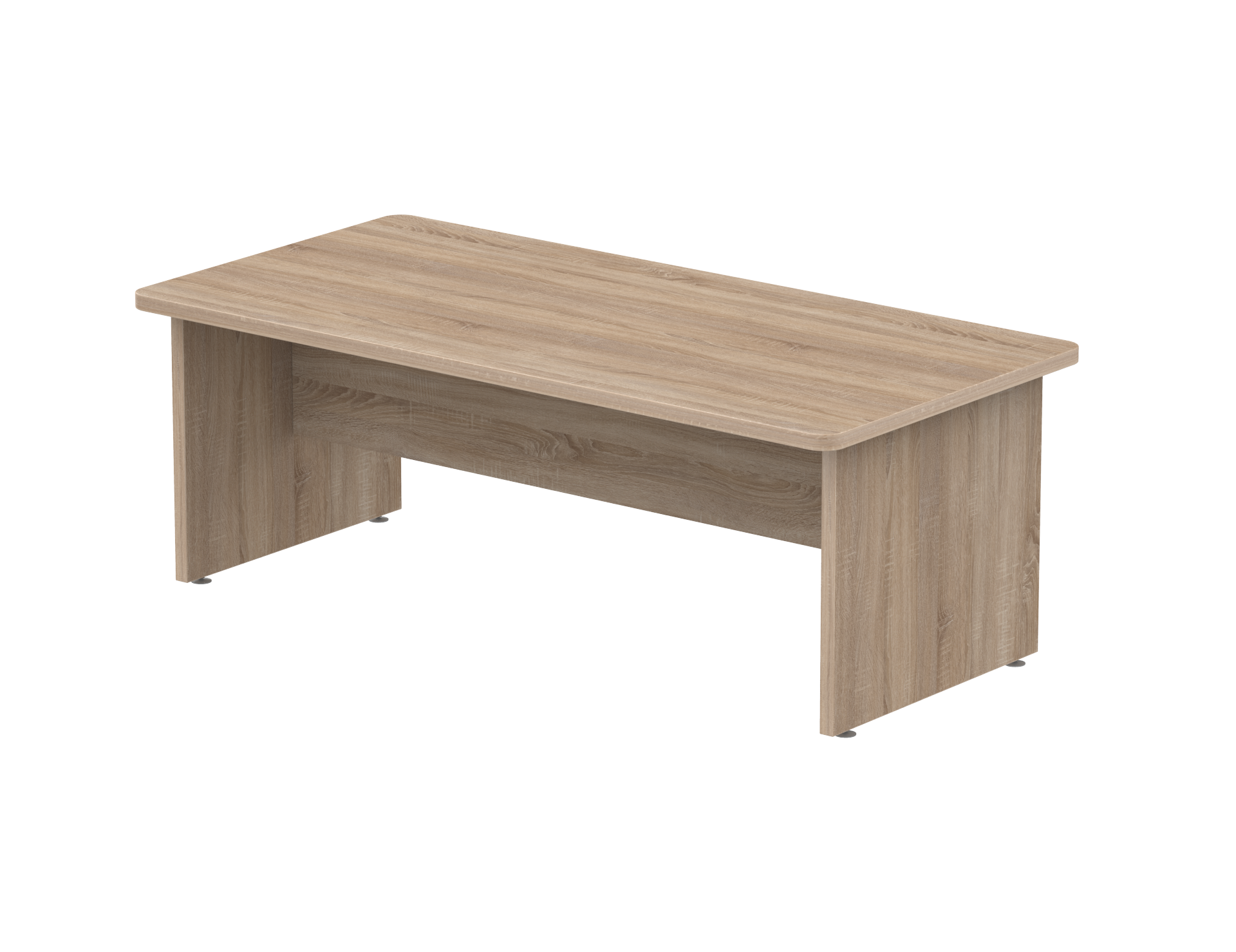 Конференц стол прямой 205×100 см. Серия офисной мебели Ergo (Эрго).