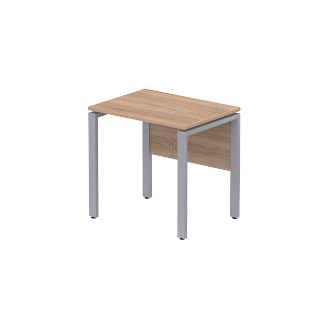 Стол прямой с царгой 80×60 см. Серия мебели для офиса Ergo (Эрго)