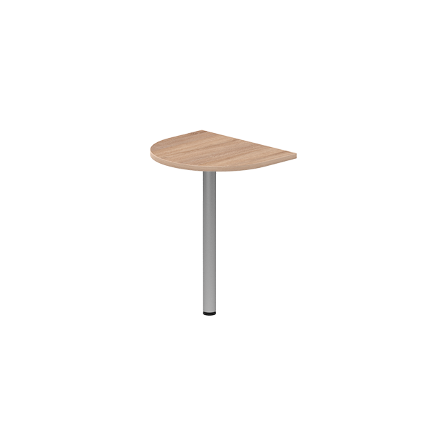 Окончание стола 60×50 см. Серия мебели для офиса Ergo (Эрго)