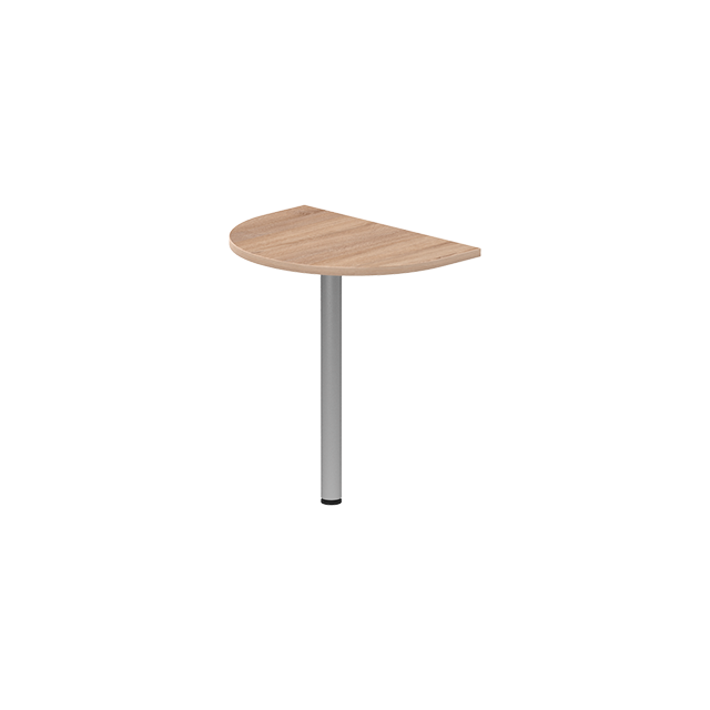 Окончание стола 70×50 см. Серия мебели для офиса Ergo (Эрго)
