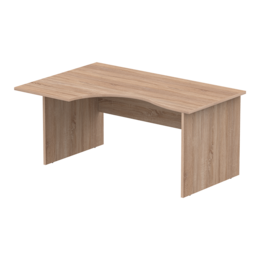 Стол эргономичный левый 160×110 см. Серия мебели для офиса Ergo (Эрго)