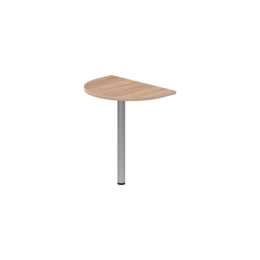 Окончание стола 70×50 см. Серия мебели для офиса Ergo (Эрго)
